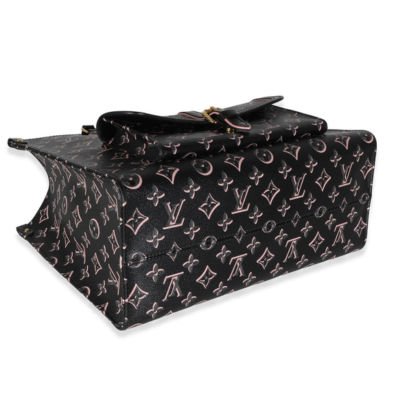 Louis Vuitton Black Monogram Canvas Fall For You Onthego MM - Picture 6 of 7
